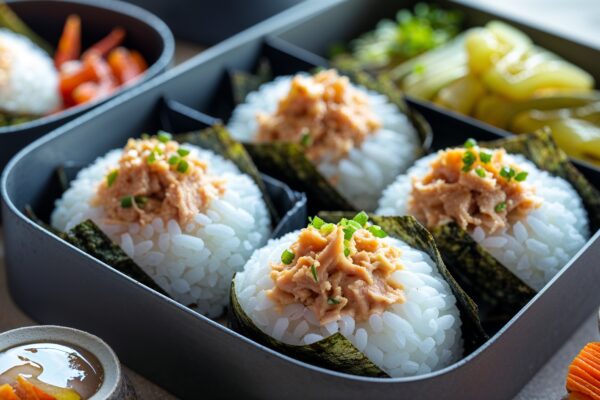 onigiri tuna mayo yang nggak malu-maluin kalau dibawa ke taman