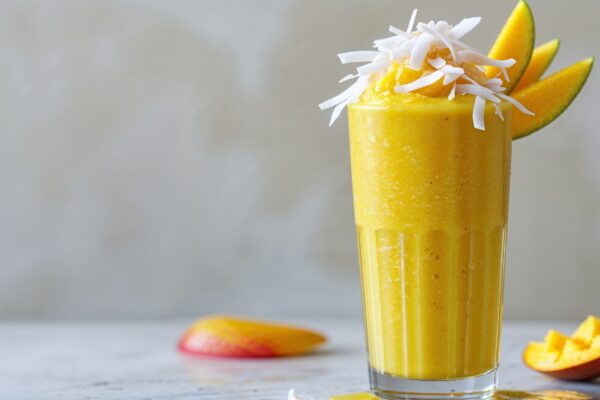 Resep Smoothie Mangga-Kelapa untuk Liburan Segar
