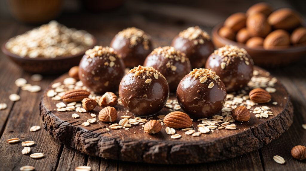 Choco Balls Oat + Kacang: Camilan Lelahmu Berakhir Bahagia
